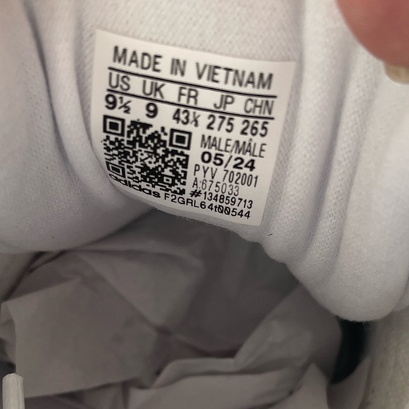 ADIDAS Originals Men’s Samoa, Cloud White/Black - Picture 12 of 16